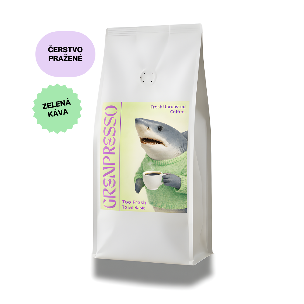 GREENPRESSO – zelená mletá káva, 100 % arabika