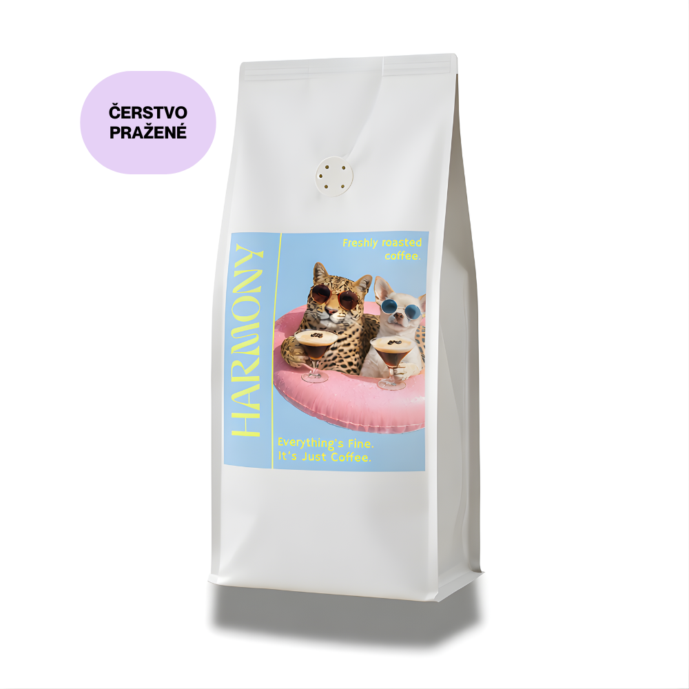 HARMONY – s CBD, zmes arabiky a robusty