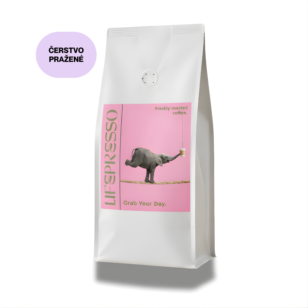 LIFEPRESSO – 40+, zmes brazílskej arabiky a vietnamskej robusty