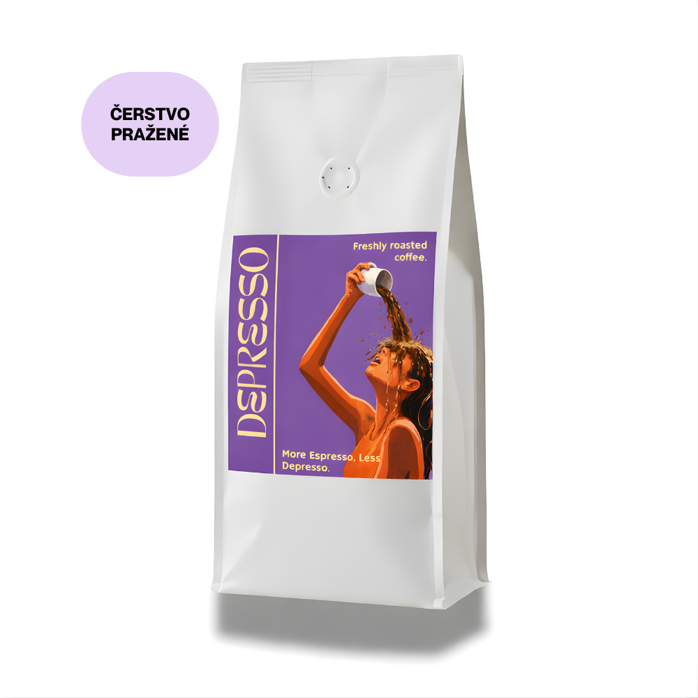 DEPRESSO – s CBD, CBG, CBN, zmes arabiky a robusty