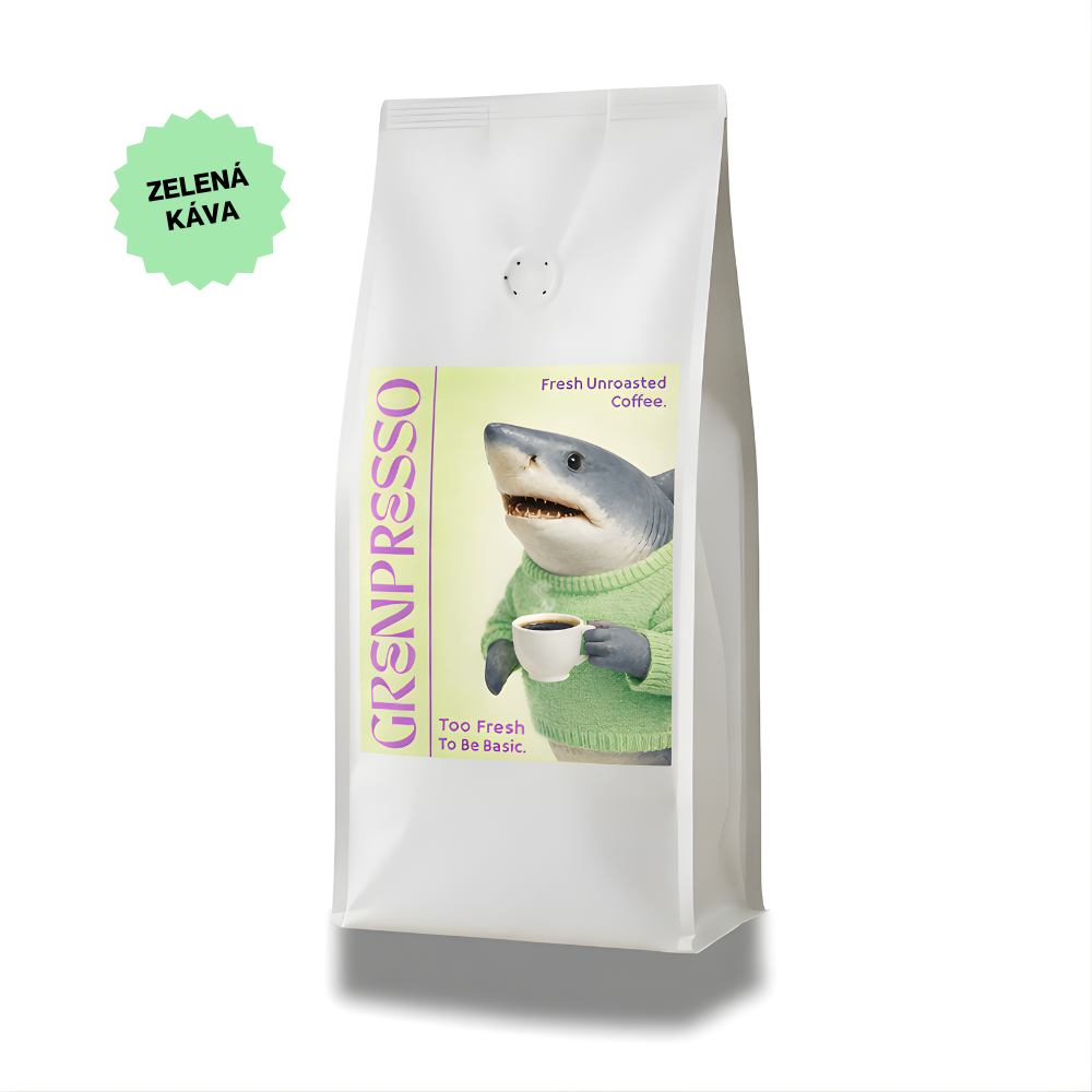 GREENPRESSO – zelená mletá káva, 100% arabika